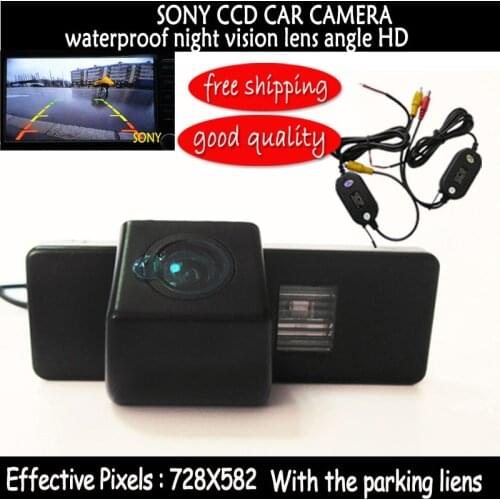 Wireless HD FOR SONY CCD Car RearView Reverse parking CAMERA for Citroen C4/C5/C-Triomphe/C-Quatre,Peugeot 307/307CC/308CC/1007