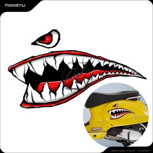 Motorcycle Side Decals Case for Piaggio Vespa Liberty PK Beverly Fly Liberty GTV GTS LX Sprint