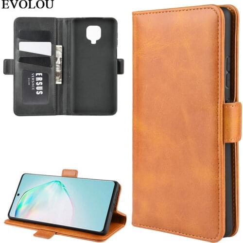 For Xiaomi Redmi Note 9 Pro 6.7'' Case Leather Magnet Flip Wallet Phone Cover for Redmi Note 9S 9 Pro Max Retro Flip Cases Bag