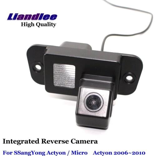 Integrated Special Car Reverse Camera For SSangYong Actyon/Micro/Actyon 2006-2010 Car DVD Player Camera HD SONY CCD CHIP Alarm