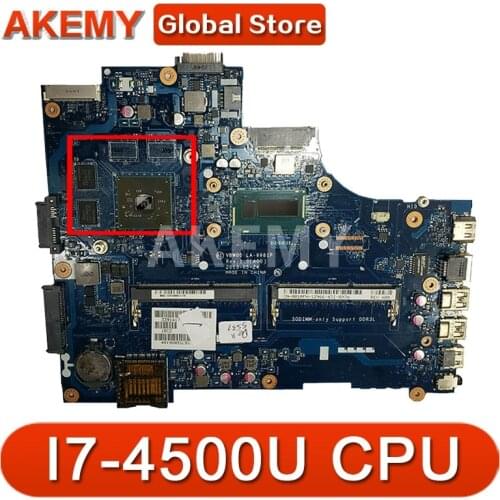 Akemy VBW00 LA-9981P for DELL Inspiron 15R 5537 CN-001RFH 001RFH laptop motherboard Radeon HD8670M SR16Z I7-4500U