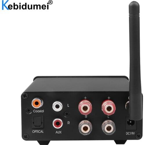 Mini 192Khz Bluetooth 5.0 HiFi Power Amplifiers Stereo Home Audio Digital Sound Amplifier Build-in Bluetooth Receiver Module