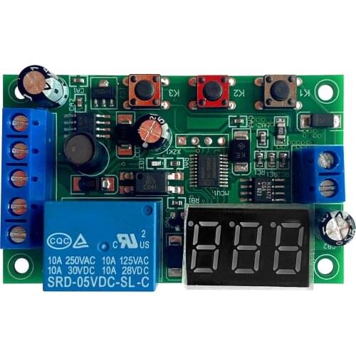 12V 0-10A DC Current Detection Module Current Sensing Detecting Delay Relay Control