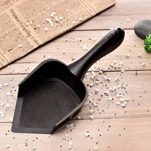 Indoor Portable Durable Plastic Practical Cleaning Tool Cat Pet Litter Scoop with Shovel Pets Supplies Sand Shovels