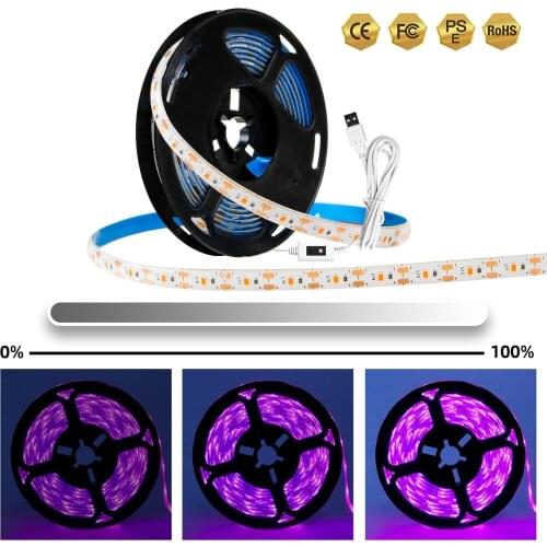 USB Led Plant Light 5V Grow Strip Full Spectrum LED Phyto Lamp Tape 0.5M 1M 2M 3M Fitolampy Greenhouse Phytolamps for seedlings