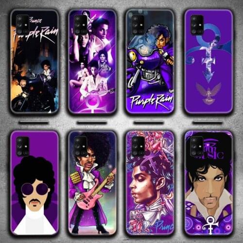 Prince Rogers Nelson Violet Hard Phone Case For Samsung Galaxy A21S A01 A11 A31 A81 A10 A20E A30 A40 A50 A70 A80 A71 A51 5G