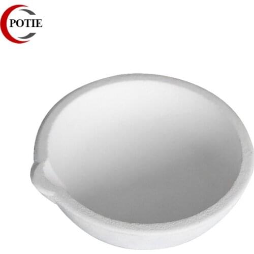 100g High Temperature Quartz Silica Melting Crucible Dish Bowl Pot Casting Gold Silver Metal Jewelry casting container