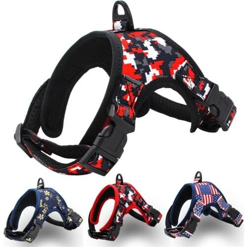 Cat Harness Vest Adjustable Explosion-Proof Harness for Small Medium Kitten French BullCat Chihuahua Bull Terrier Pug Pit