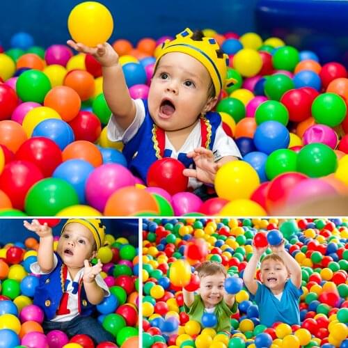 100Pcs 7Cm Colorful Ball Ocean Balls Soft Plastic Ocean Ball Baby Kid Swim Toy For Children Gift Ocean Wave Ball Toys