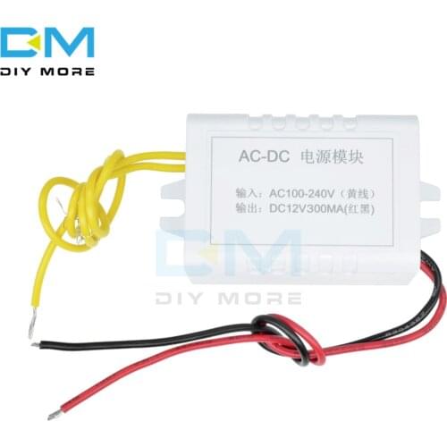 AC 110V-220V to DC 12V Voltage Power Supply Step Down Module Adapter Converter with Wire Cable