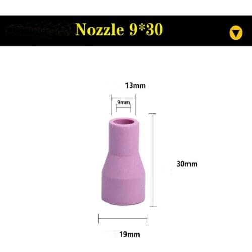 4Pcs TIG Gas Nozzle Body Assorted Size Kit For TIG Welding Torch WP17/18/26 Welding Torches Tools Kits