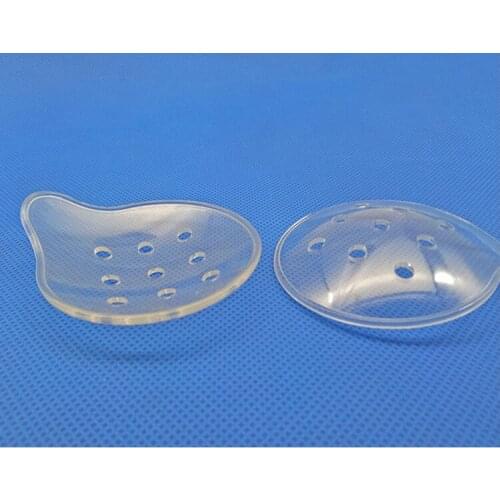 5.7 x 7.5cm 9 holes 1piece Surgical Eye Shield safety eyes Medical eye Goggles patch Transparent single wrapped wound dressing