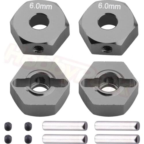 Aluminum 14mm Wheel Hex Parts Replacement of AR310871 for Arrma 1/10 Granite 4X4, Big Rock, Senton