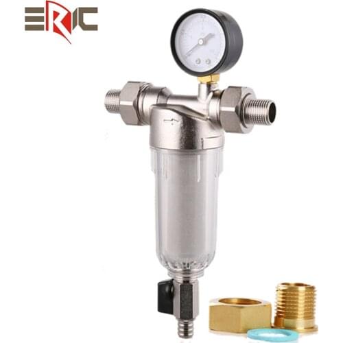 Small whole house underground sediment mesh drinking water life purification filtration system water pre purifier filter