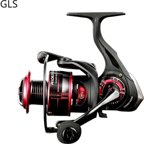 2021 New 5.2:1 Gear Ratio Lightweight Spinning Fishing Reel Professional Metal Spool 5+1BB Fishing Tackle 1000-6000 Series