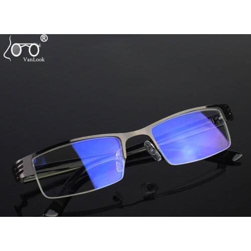 VANLOOK Blue Light Blocking Computer Glasses Mens Metal Spectacle Frames For Women Screen Protection Optical Eyewear