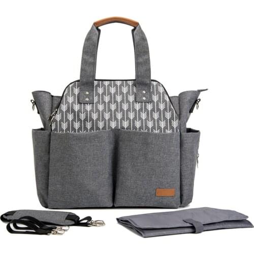 Multifunctional Mummy Bag Diaper Bag Large Capacity Fashion Shoulder Backpack Portable Messeger Bags Nappy Changing Organizer