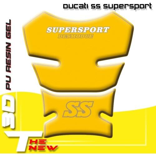 Motorcycle Stickers Fuel Tank Sticker Fishbone Protective Decals Tank Pad Protector For Ducati SS Supersport 1989 - 1998
