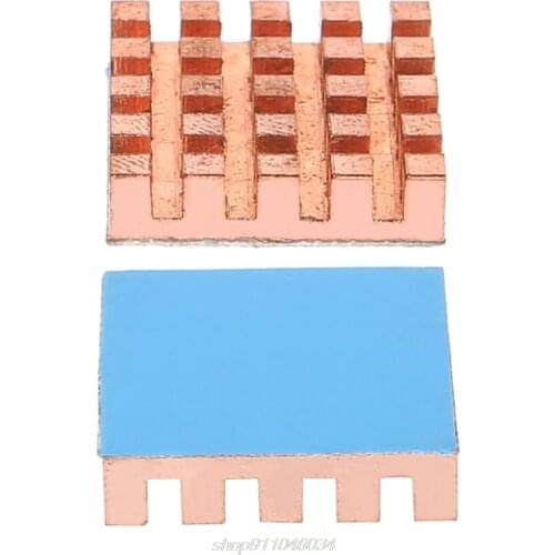 Pure Copper Cooler Heat Sink Back Memory Sink Cooling For MOS GPU IC Chip M03 21 Dropshipping