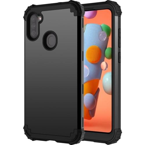 Heavy Duty Sturdy Armor Defender High Impact Shockproof Protective Cover Case For Samsung Galaxy A11 (North American Version)
