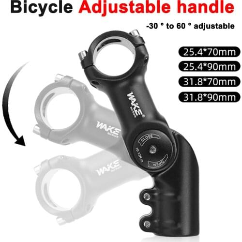 Aluminum Alloy Mountain Bike Stem Adjustable MTB Bicycle Handlebar Heightening Riser Cycling Parts Accessories Dropshipping