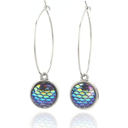 Fashion Statement Earrings earrings For Women Hanging Dangle Earrings Drop Ear Jewelry color sequins pendant