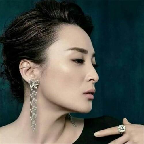 Xb160 Luxury Designer Fashion 925 Sterling Silver Jewelry zirconia shinning for lady women,cute&sweet bb