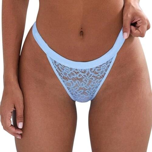 Womens Cotton G-string Sexy lingerie Strap Panties Letter Waisted underwear women Thongs Femme Hollow Out Briefs