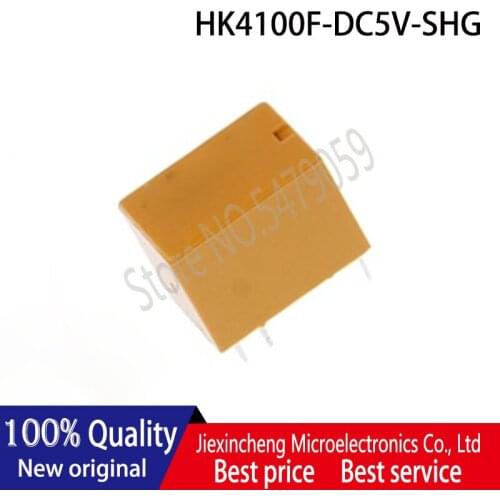 10PCS HK4100F-DC5V-SHG HK4100F DIP6 5V 3A 250VAC New and original