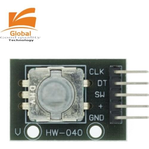 10PCS 360 Degrees EC11 Rotary Encoder Module For Arduino Brick Sensor Switch Original Development Board KY-040 With Pins