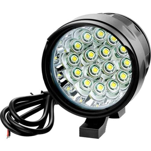 12V-85V DC 3-16 XML T6 LED Electric Bicycle Bike Ultra bright Waterproof 3000-16000LM Powerful Headlight Motorcycle Light