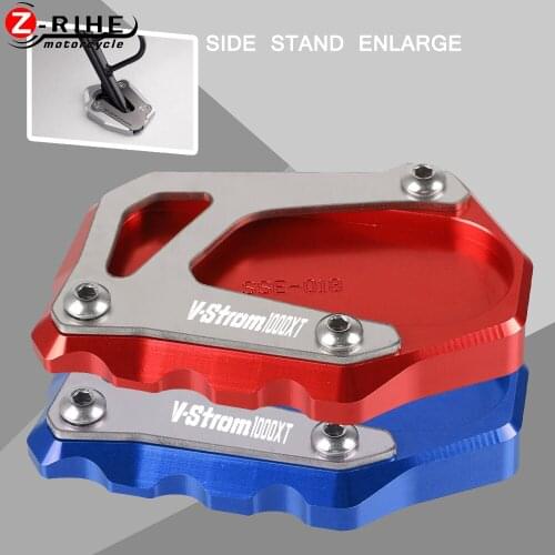 For SUZUKI V-STROM 1000XT 2014 2015-2016 Motorcycle Accessories Side Stand Enlarge For SUZUKI V-STROM 1000XT 2016 2017 2018-2019