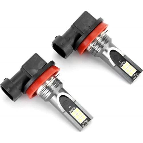 H8 H11 Bulbs 3030 DC9-36V 24W Fog Light, Headlights Car Light Bulbs Auto Motorcycle Lamp Lights Vehicle