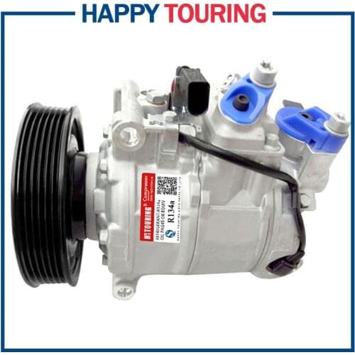 6SEU14C AC Compressor for Audi A6 2005-2010 8E0820193J 8E0820193P 8E0820193Q 447150-2342 4471502348 8E0201193E 8E0820193E