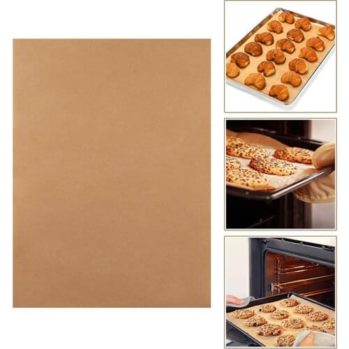 Reusable Non Stick Baking Paper Heat Resistant Oven Pastry Baking Mat Sheet Pastry Baking Oilpaper Grill Baking