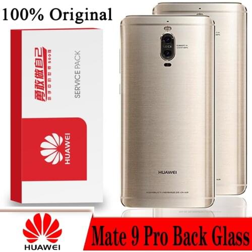 Original Back Cover for HUAWEI Mate 9 Pro Spare Parts Back Battery Door Housing with Camera Frame Repair Parts