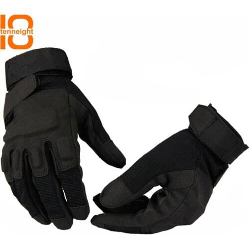 TENNEIGHT Army Tactical Gloves Full Finger outdoor Sports Gym motorcycle gloves men Slip-resistant Air Force Military Gloves