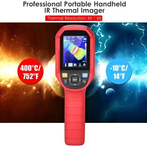 UTi85A Thermal Imager Infrared Thermal Camera 14~752℉(-10~400℃) Range 2.8-inch TFT LCD Display Night Vision Device