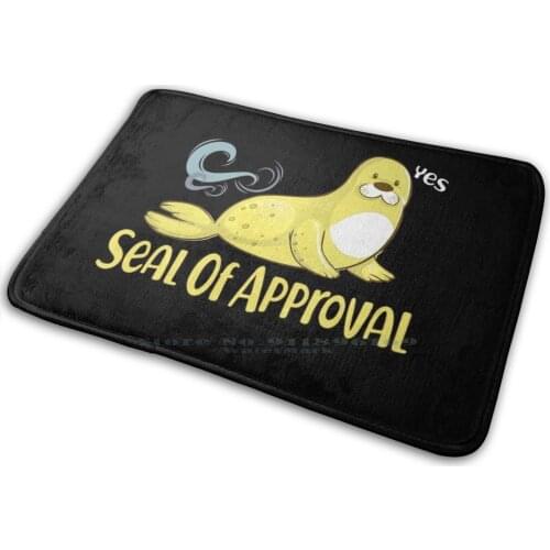 Seal Of Approval-Cute Seal Mat Rug Carpet Anti-Slip Bedroom Entrance Door Mat Seal Of Approval Cute Seals Cute Seal Baby Seal