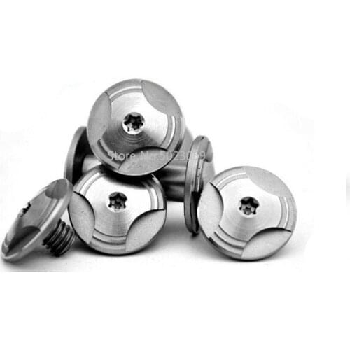 2Pairs steel screw for Diy Knife material Making knife Handle Tactical locking nails screw sharp 12 size Straight folding knife