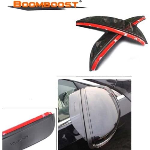 2 pieces Car Back Mirror Eyebrow Rain Shield for VOLKSWAGEN for CC 10-15 Car Back Mirror Rain Cover Rearview Mirror Rain Shade