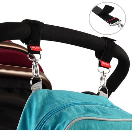 2pcs Stroller Hooks Wheelchair Stroller Pram Carriage Bag Hanger Hook Baby Strollers Shopping Bag Clip Stroller Accessories