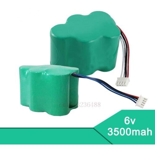 2X 6V Cleaner Battery 3500MAH for Ecovacs deebot TBD 71 deebot 710 720 730 760 Ecovacs CEN530 CEN630 CEN680