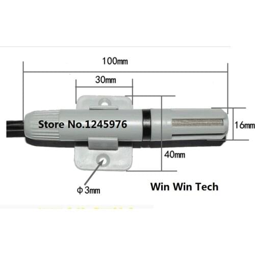 Free shipping Original NEW SHT21 temperature and humidity sensor shell SHT25 air duct type temperature and humidity transmitter