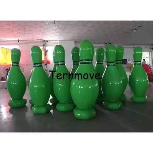 Human bowling pins giant inflatable throwing bowling ball games inflatable bowling ball human body zorb blowing Game