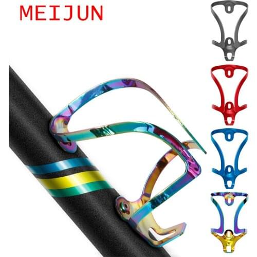 MEIJUN Cycling bicycle bottle holder Cages Alloy Aluminium Colorful MTB Road Bike Water Cup Bottle Holder Bike Part Ultralight