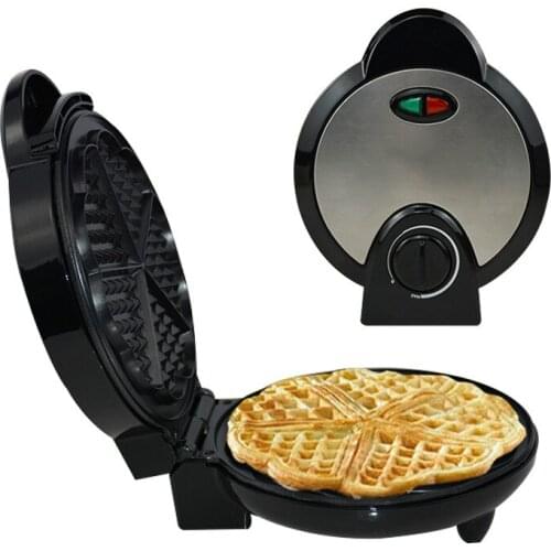 Electric Waffle Maker Crepe Toaster Non-stick Household Muffin Iron Buuble Eggs Cake Oven Breakfast Baking Machine EU plug