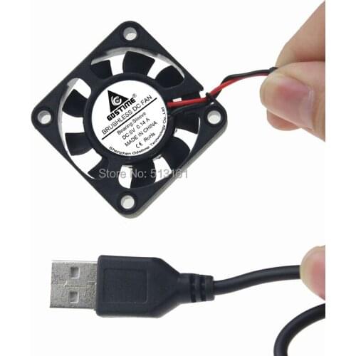 Gdstime Mini Brushless 40x40x10mm 4010S Computer Case USB 40mm 4cm 5V DC Cooling Fan