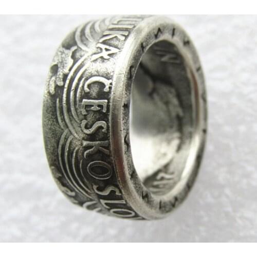 Czech republic 1949 100koruny Stalin Coin Ring Handmade In Sizes 7-14