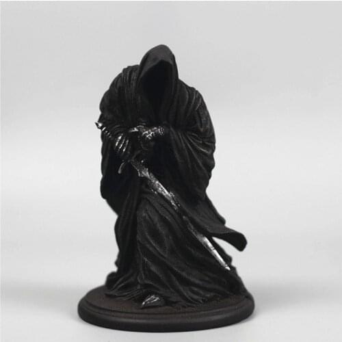 Anime Figure Collection Dark Knight Witch King Black Riders Ringwraiths Model Figure Resin Statue Decoration Boy Gift Ornaments